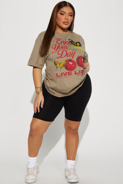 Remera con estampa 'Enjoy Your Day' - Image 5