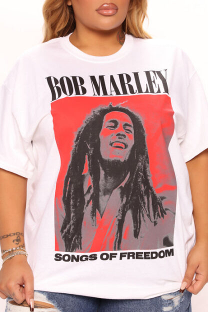 Remera de algodón con estampado de Bob Marley - Image 14