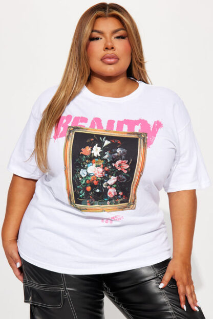 Remera con Estampa Gráfica Eterna Belleza - Image 4