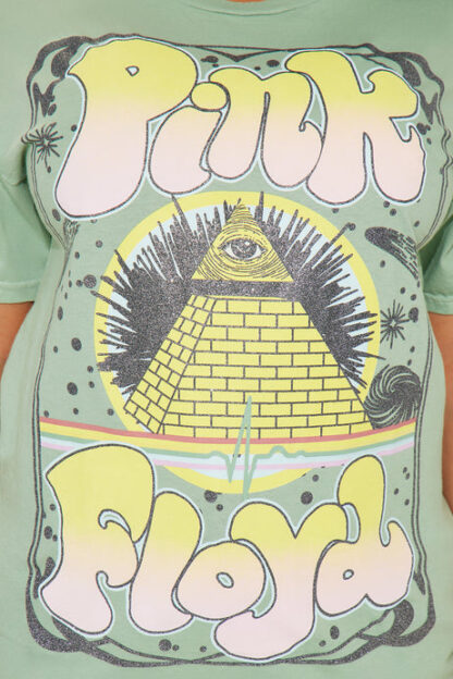 Remera con Estampa de Pink Floyd y Detalles de Brillo - Image 3